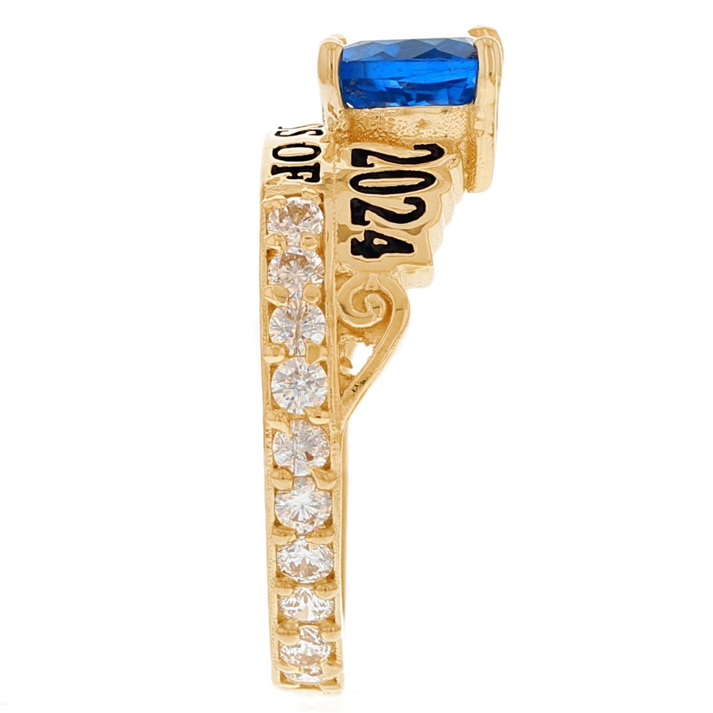 2025 Graduation Heart Ring