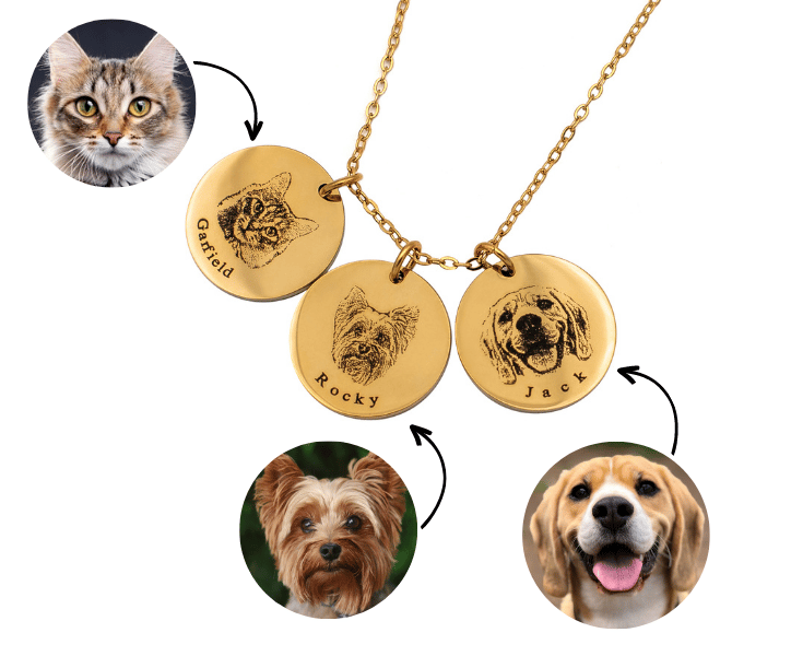 Personalized Pet Photo Necklace
