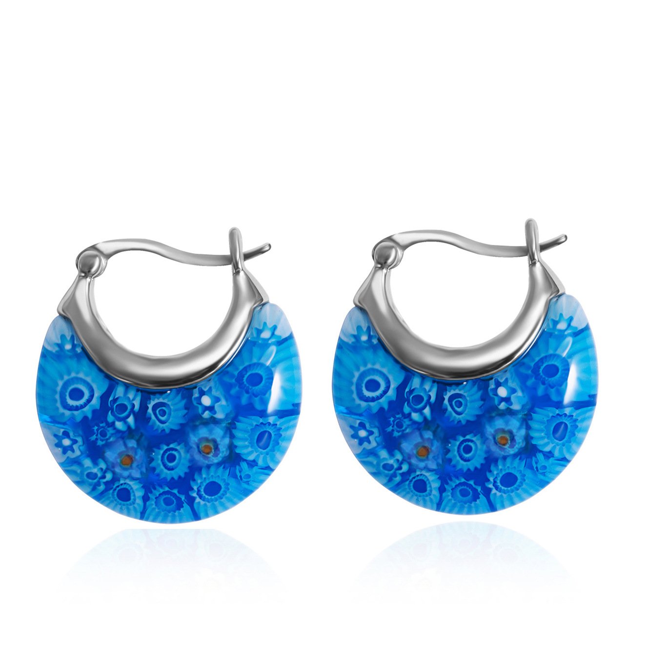 Murano Style Earrings
