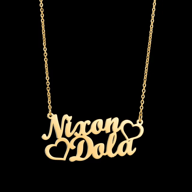 Personalized Custom Names Pendant Necklace