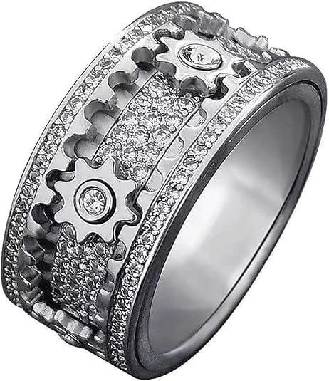 💎Rotating gear ring