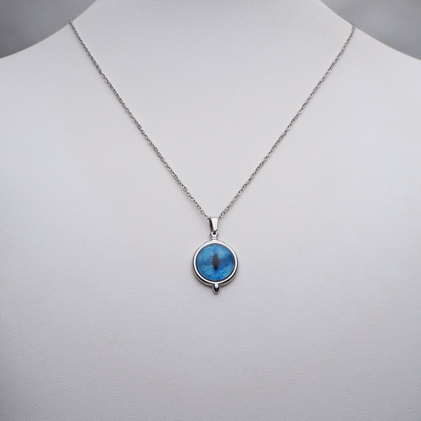 Custom Pet Eye Necklace