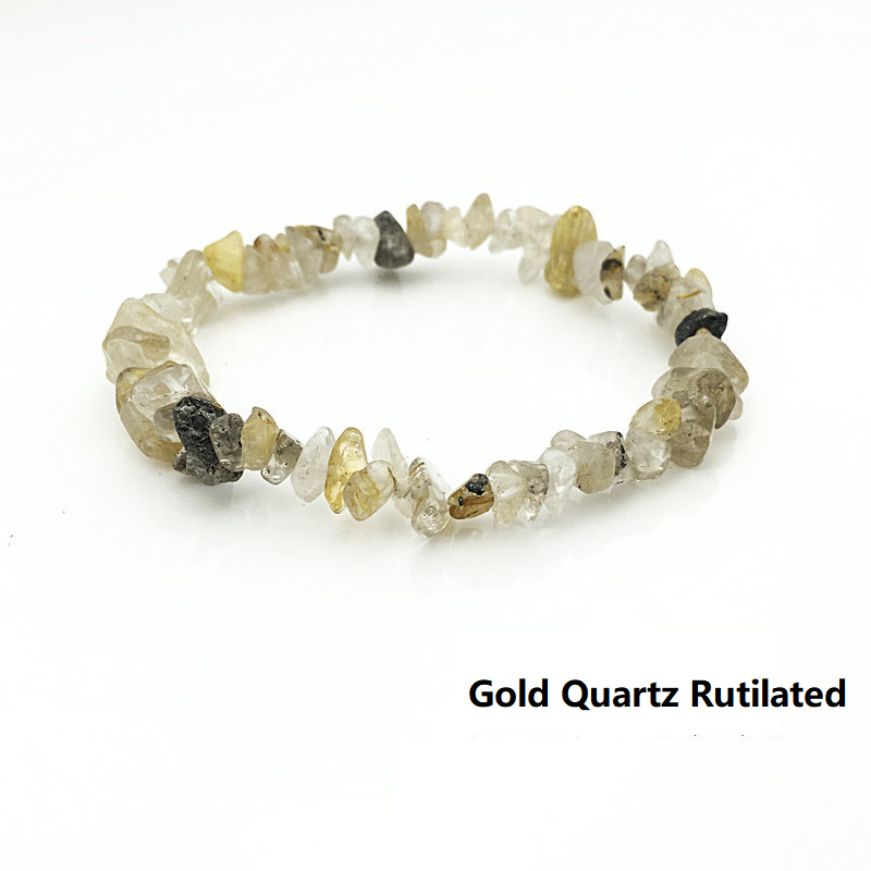 ✨Natural Crystals Stretchy Chip Bracelets,Bracelet For Women,Healing Crystals Chip Bracelet,For Gift Crystals Bracelets