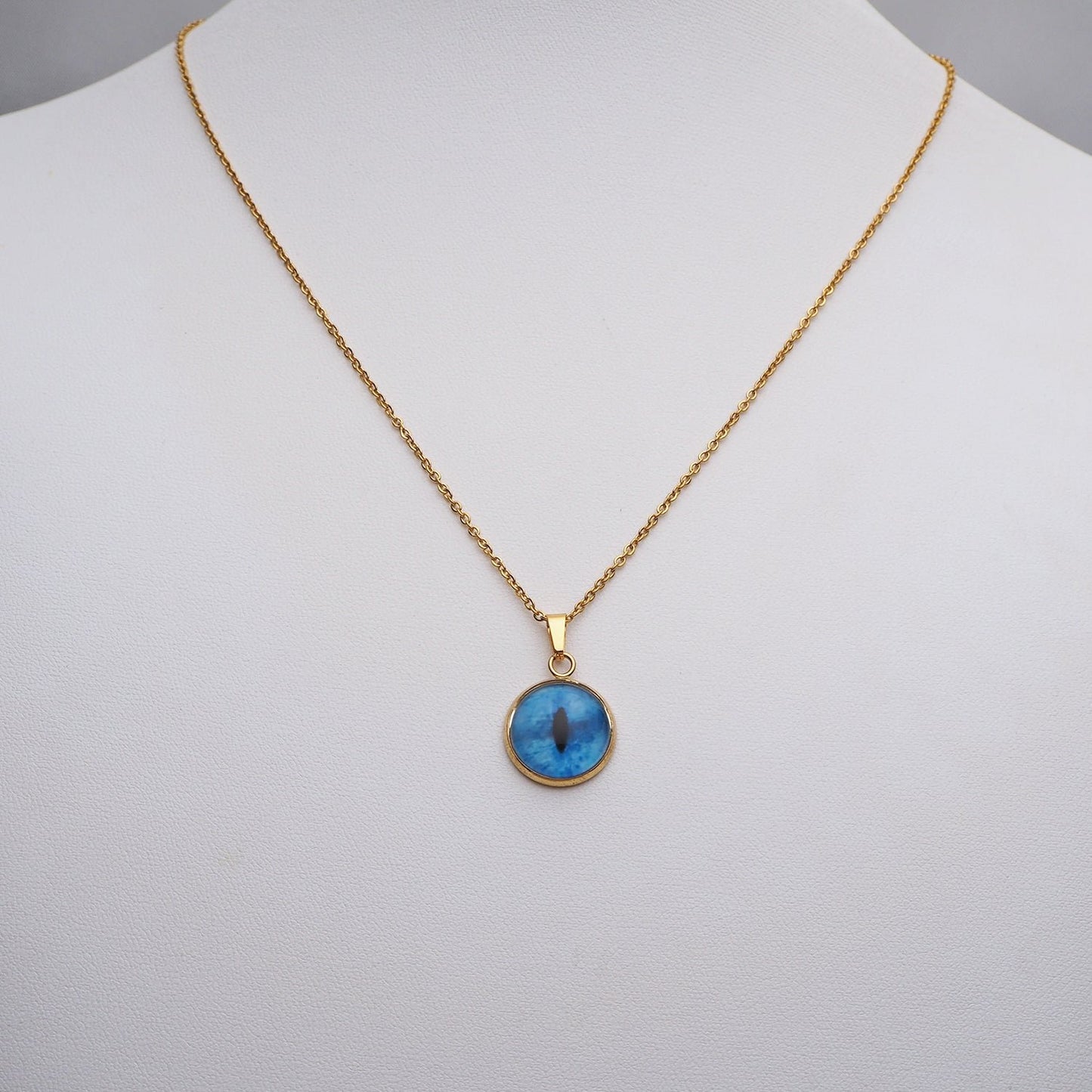 Custom Pet Eye Necklace