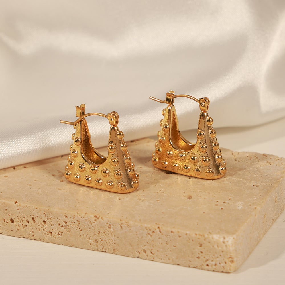 New Minimalist Punk Earrings For Women Party Retro Jewelry