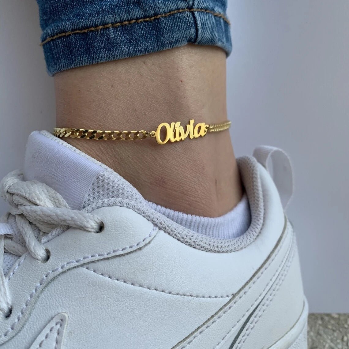 Personalized Name Anklet