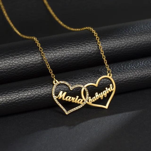Personalized Custom Names Pendant Necklace