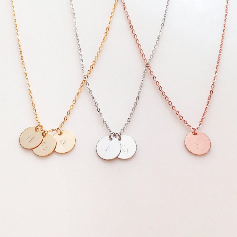 Personalized Disc Necklace