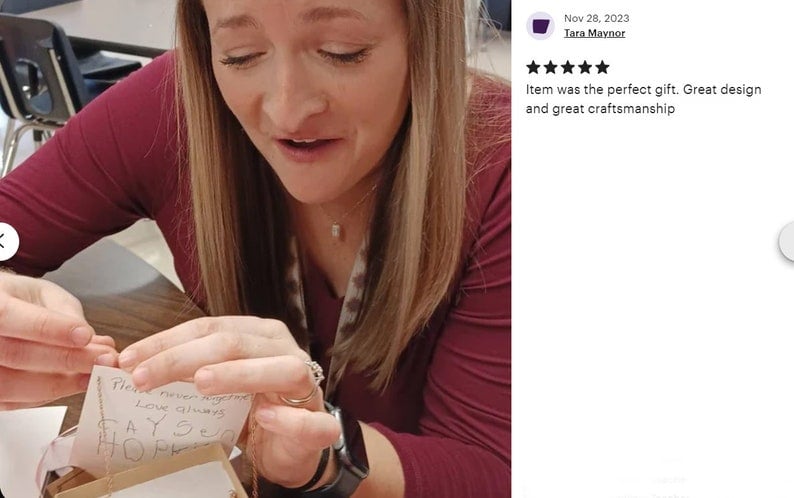 🍎Personalized Apple Necklace Personalized Mother’s Day Gift