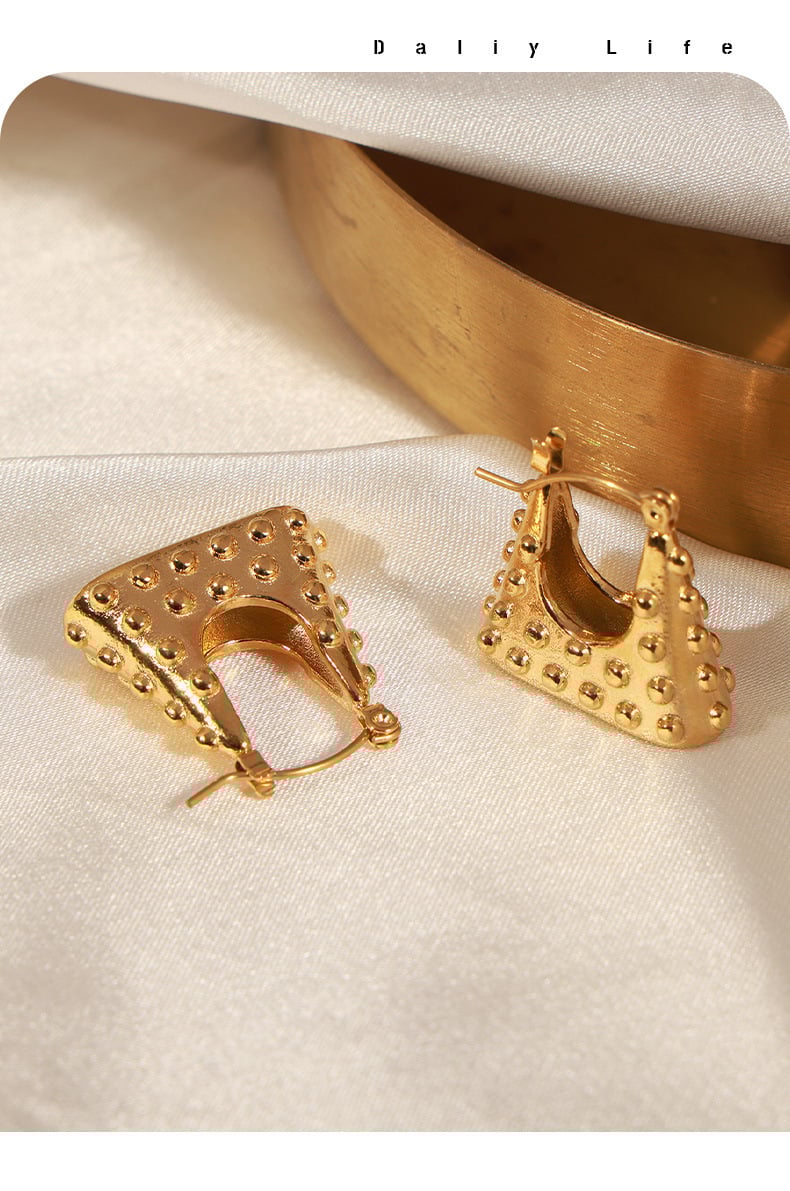 New Minimalist Punk Earrings For Women Party Retro Jewelry