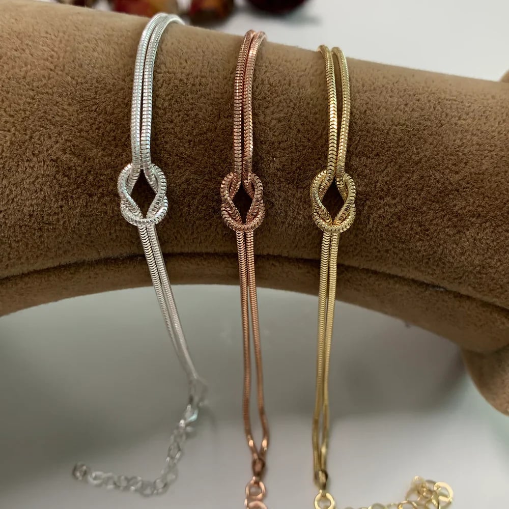 Bracciale con fiocco