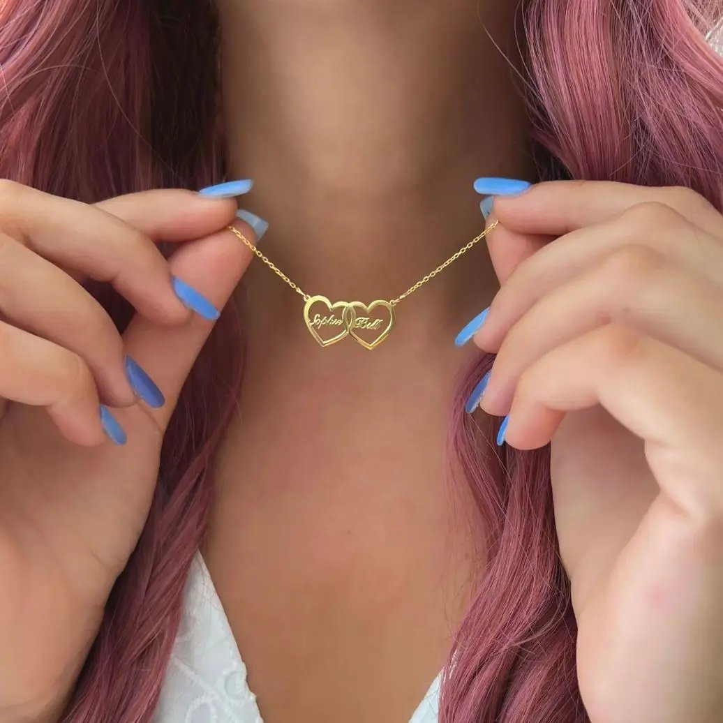 Personalized Custom Names Pendant Necklace