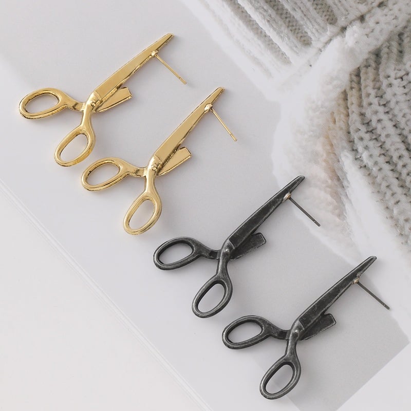 Vintage Scissors Earrings