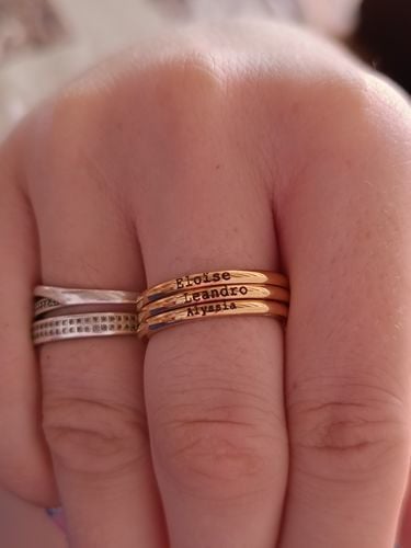 💖Petite Custom Name Ring