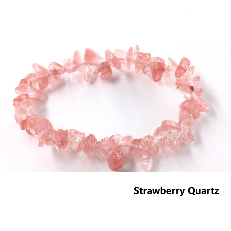 ✨Natural Crystals Stretchy Chip Bracelets,Bracelet For Women,Healing Crystals Chip Bracelet,For Gift Crystals Bracelets
