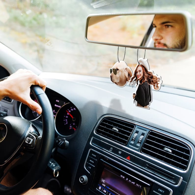 Picture Air Freshener - Cute Car Accessories, Photo Freshener