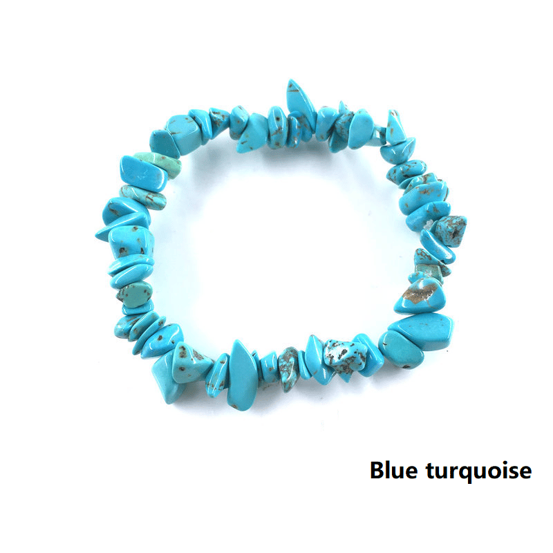✨Natural Crystals Stretchy Chip Bracelets,Bracelet For Women,Healing Crystals Chip Bracelet,For Gift Crystals Bracelets
