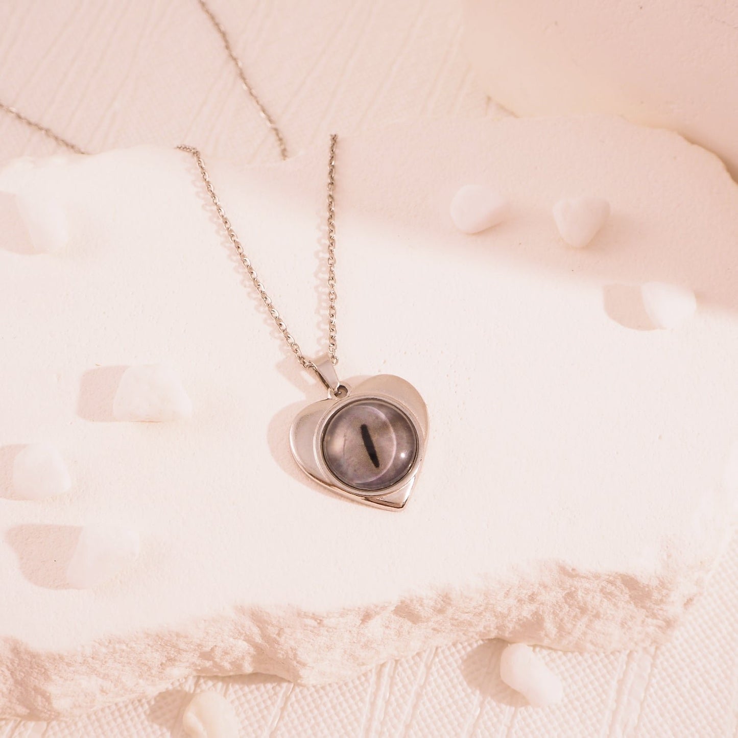 Custom Pet Eye Necklace