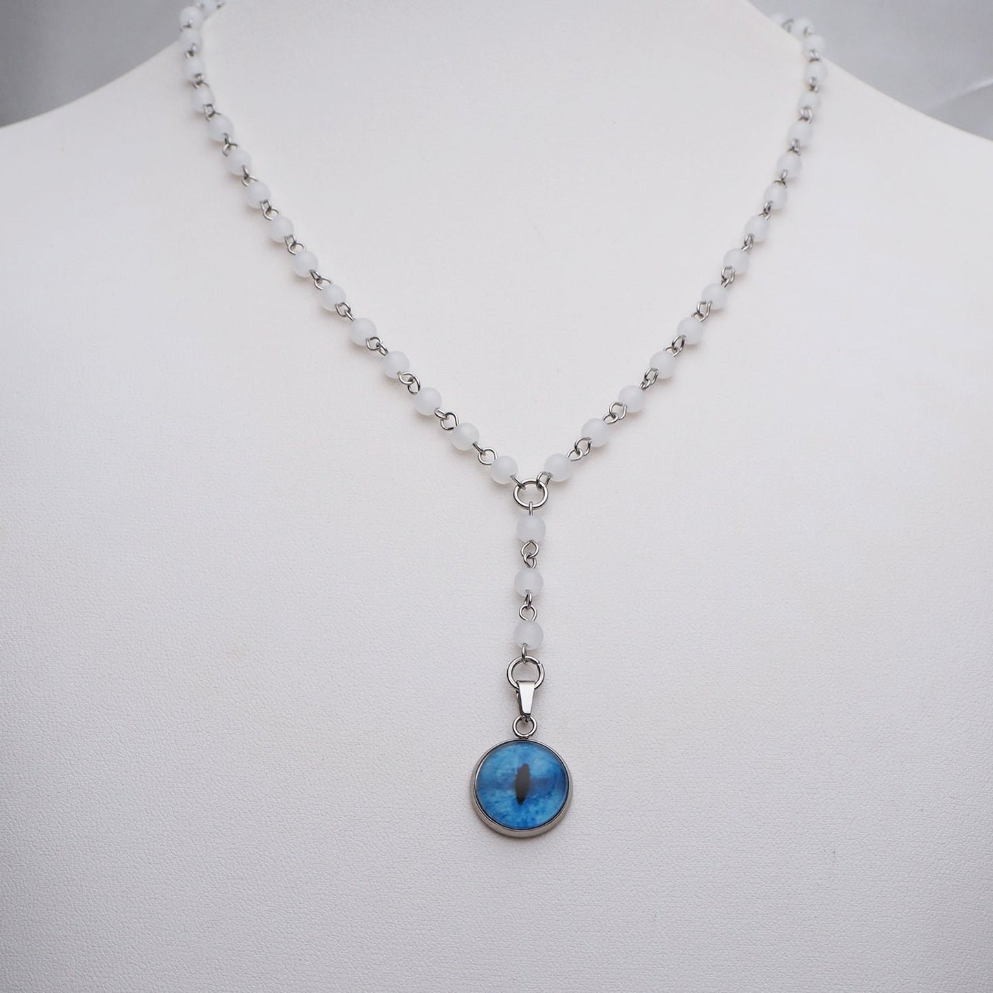 Custom Pet Eye Necklace