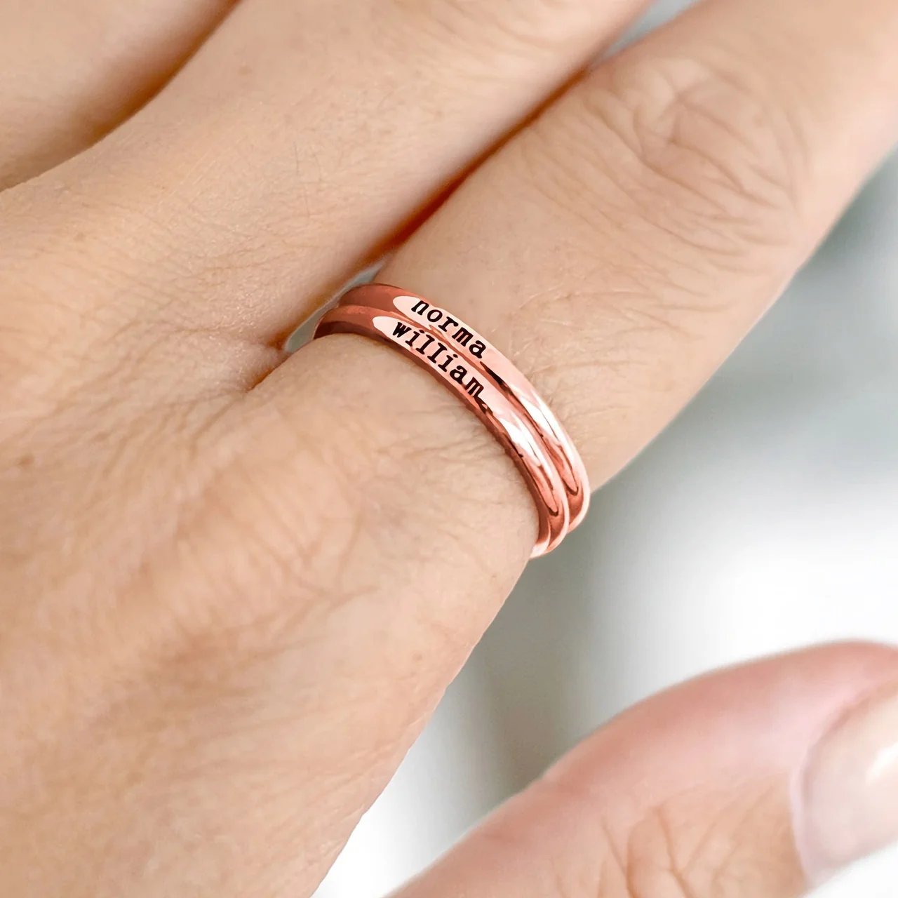 💖Petite Custom Name Ring