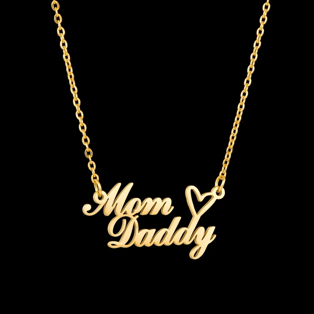 Personalized Custom Names Pendant Necklace