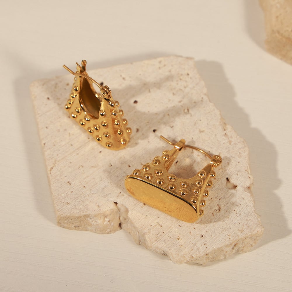 New Minimalist Punk Earrings For Women Party Retro Jewelry