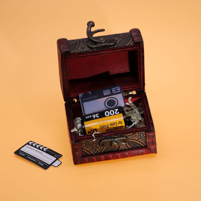 Custom Colorful Camera Roll Keychain Romantic Personalized Gifts