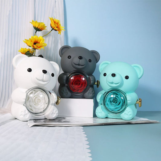 Rose Bear Giftbox