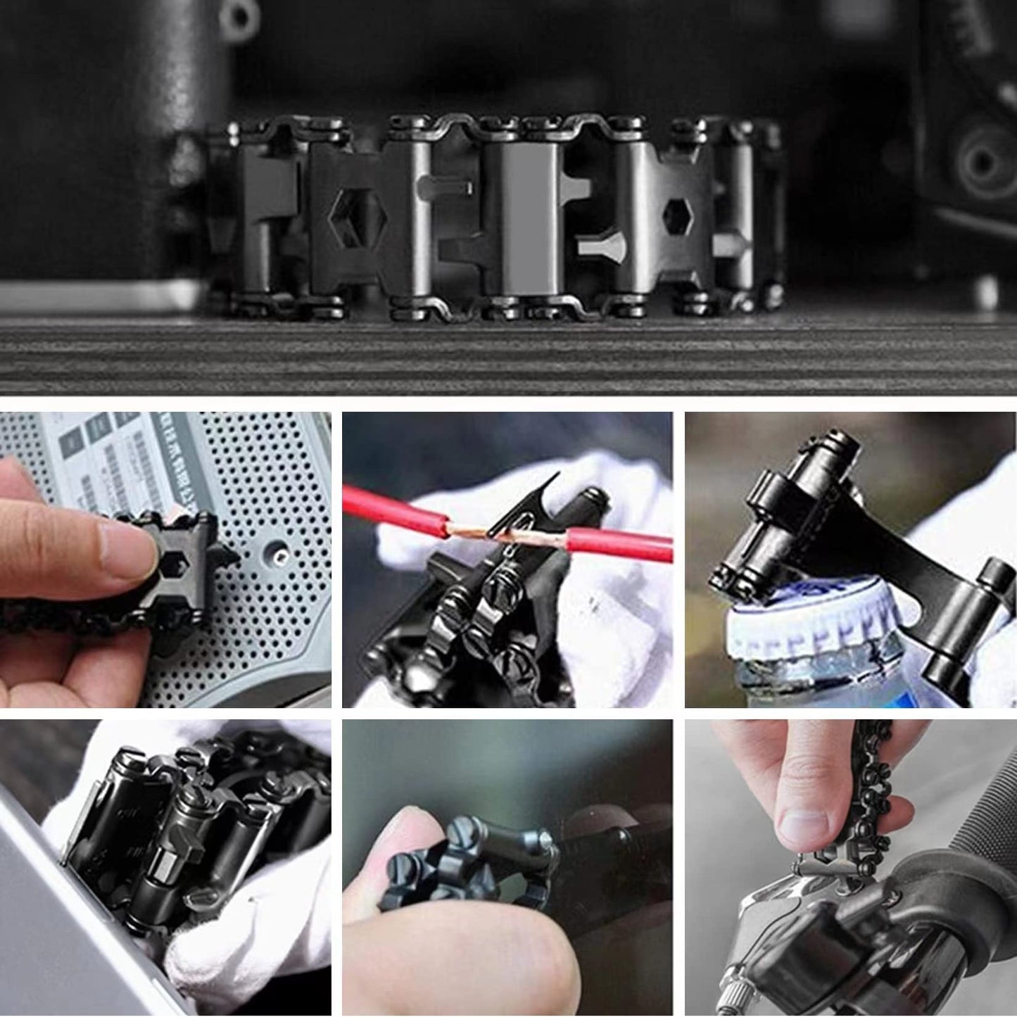 29 in 1 Stainless Steel Multifunctional Bracelet