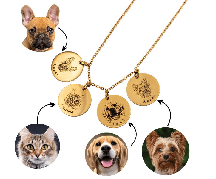 Personalized Pet Photo Necklace