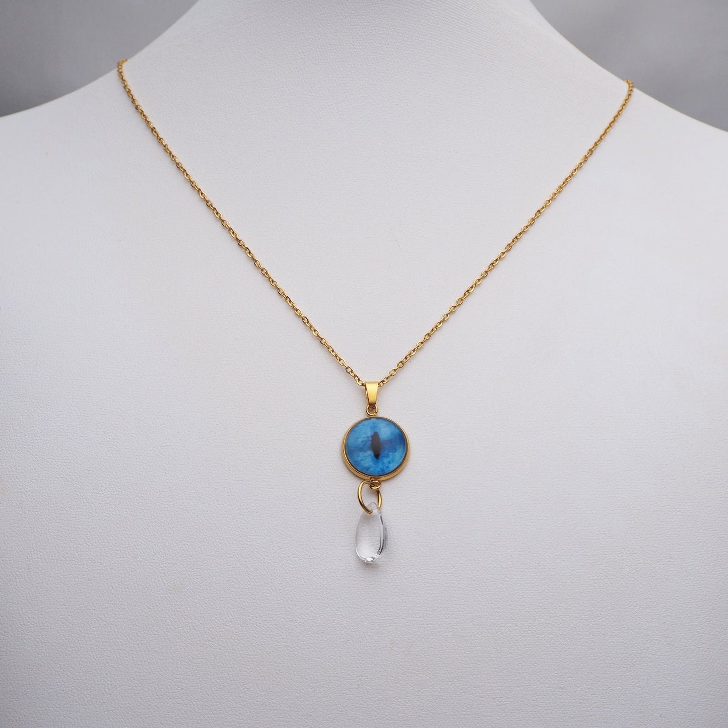 Custom Pet Eye Necklace