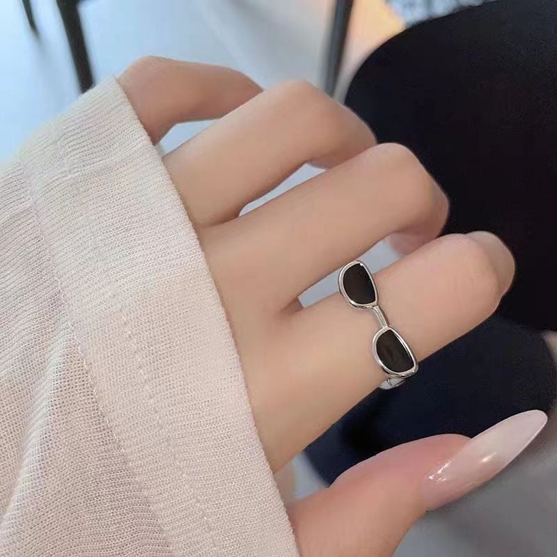 Sunglasses Ring Niche Design Spoof Fun