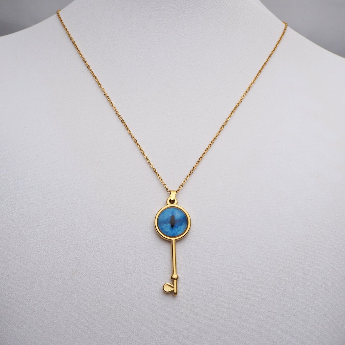 Custom Pet Eye Necklace