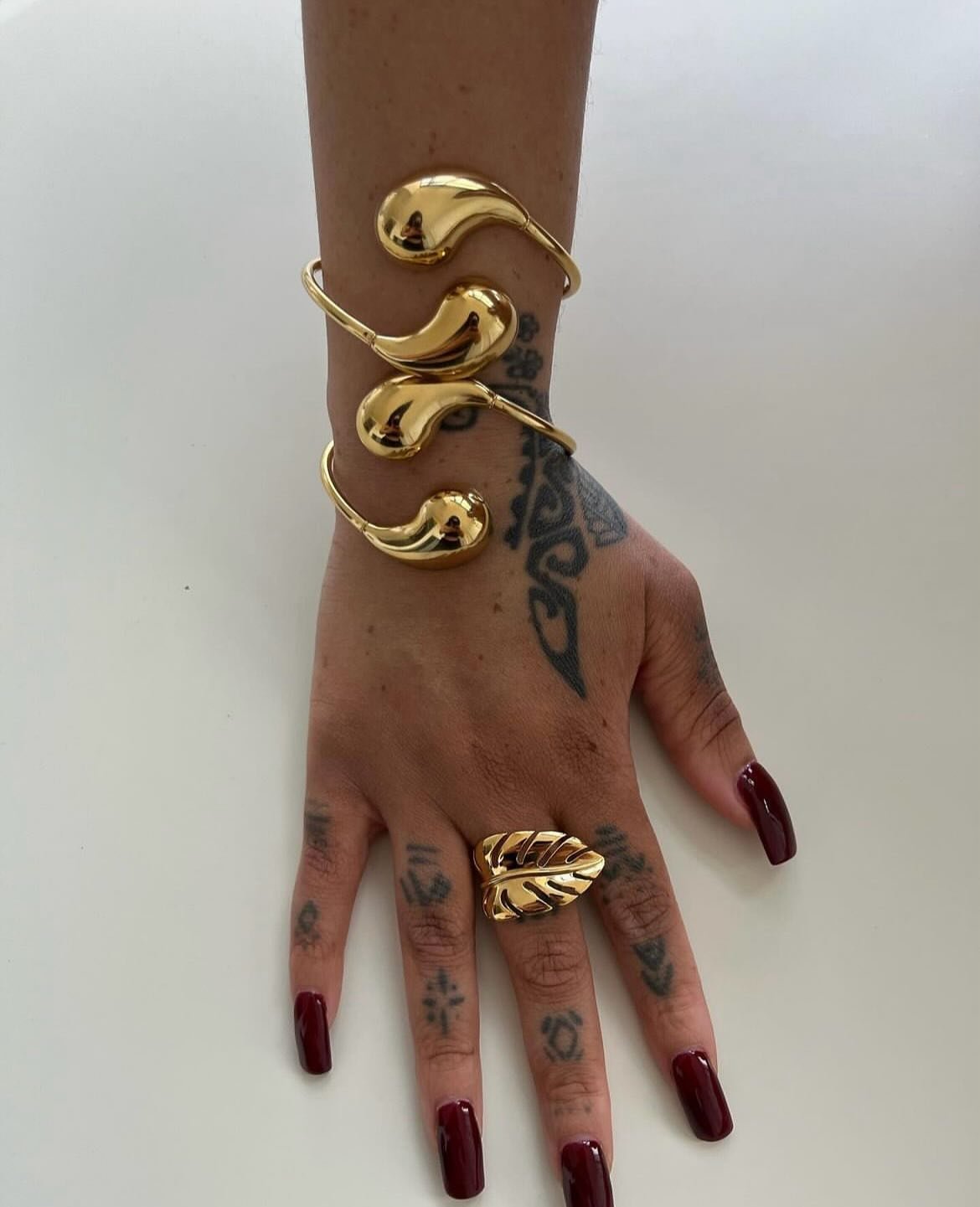 Gold Tear Drop Bracelet