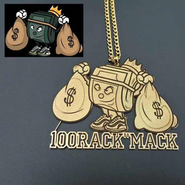 Custom Photo Engraved Pendant Necklace