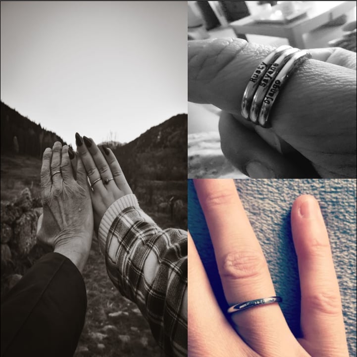 💖Petite Custom Name Ring