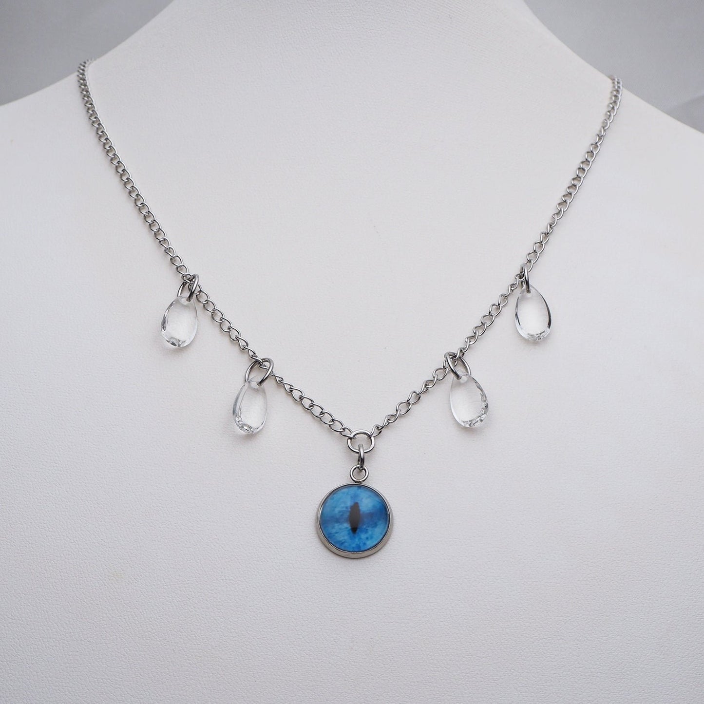 Custom Pet Eye Necklace