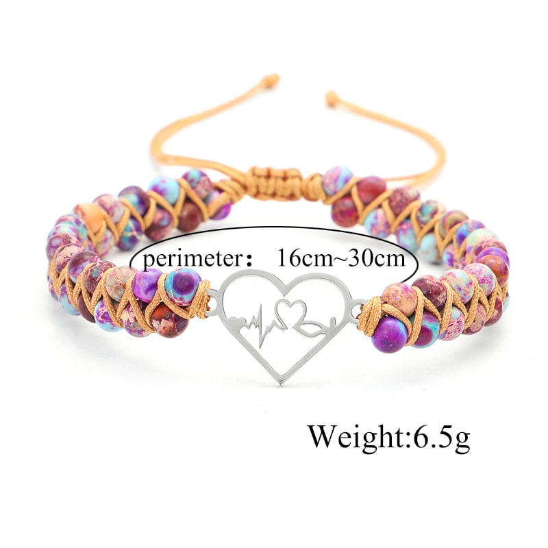 🎁2023-Christmas Hot Sale🎁49% Off🔥🔥🎄-For Granddaughter - For You Are Always In Mine Beads Bracelet