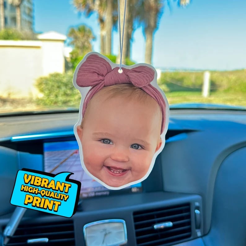 Picture Air Freshener - Cute Car Accessories, Photo Freshener