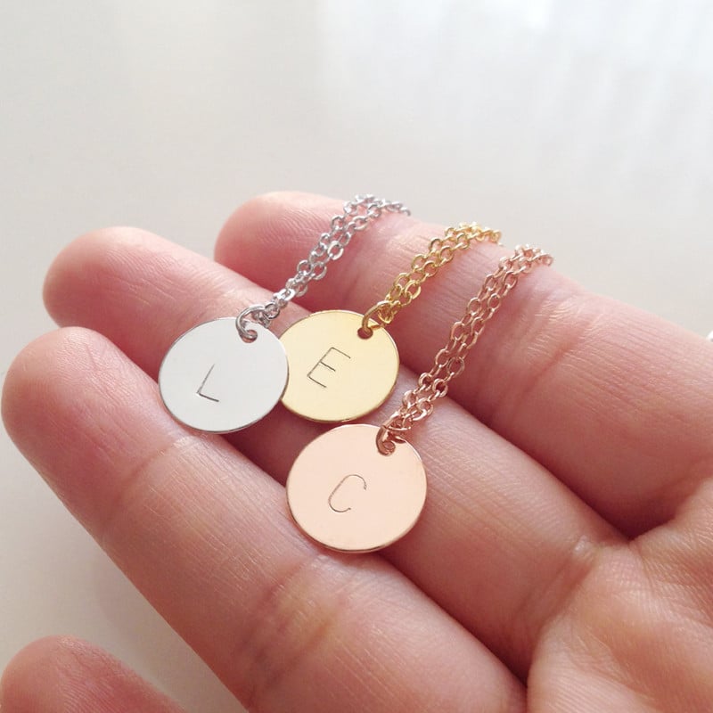 Personalized Disc Necklace