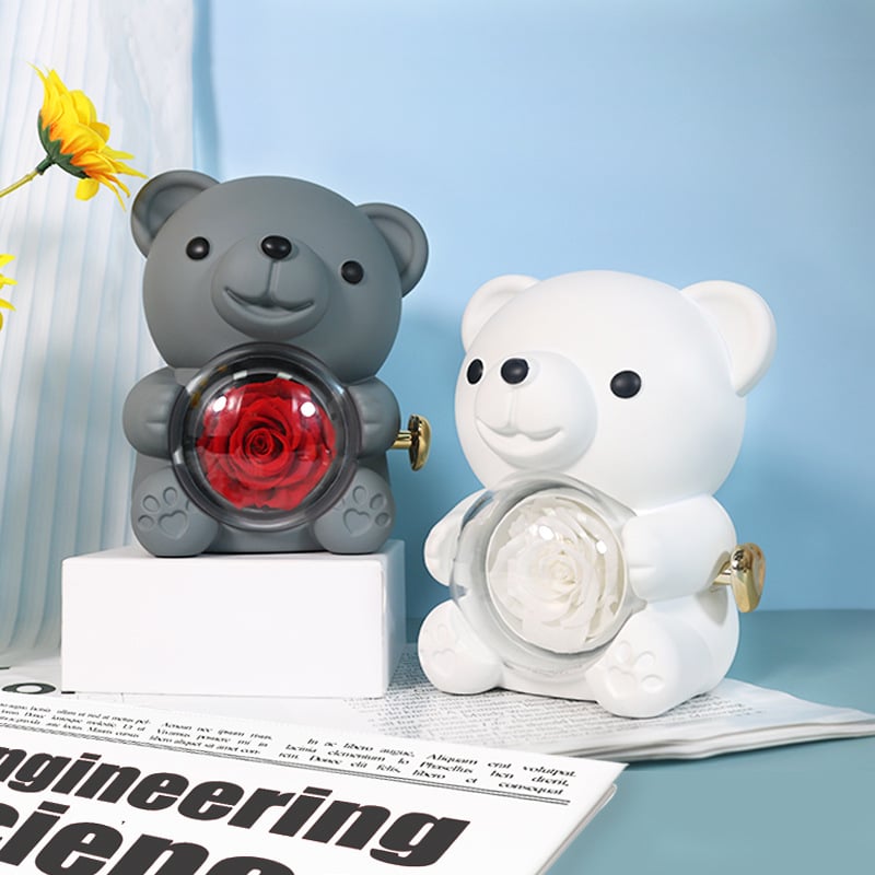Rose Bear Giftbox