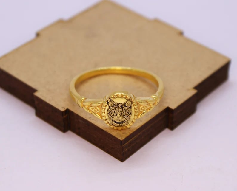 Pet Personalized Photo Ring