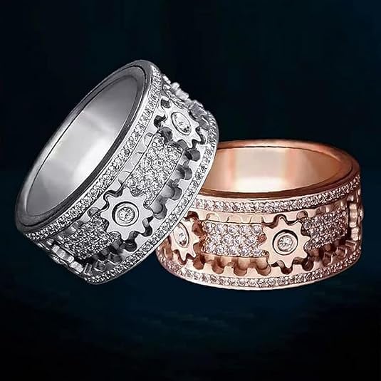 💎Rotating gear ring