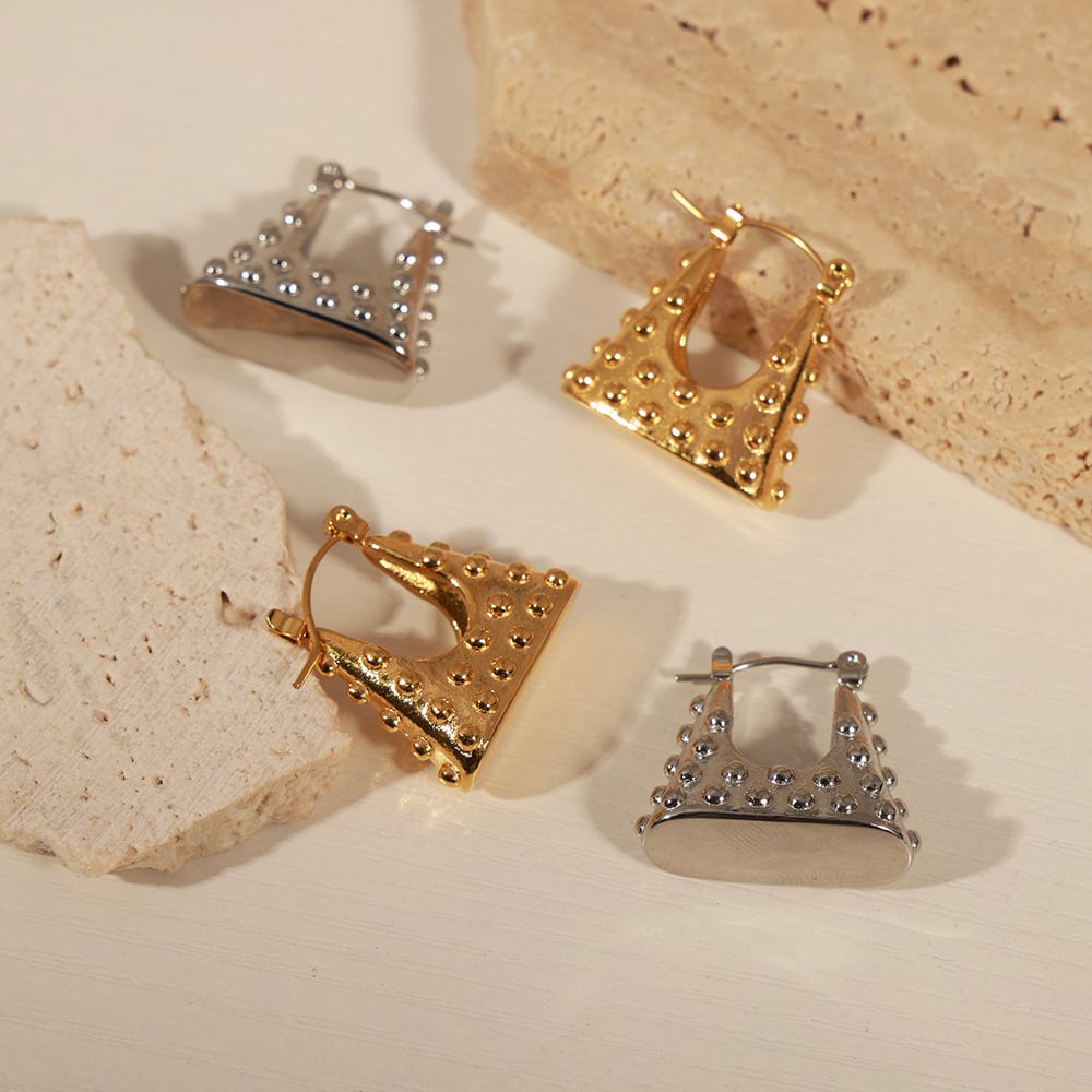 New Minimalist Punk Earrings For Women Party Retro Jewelry