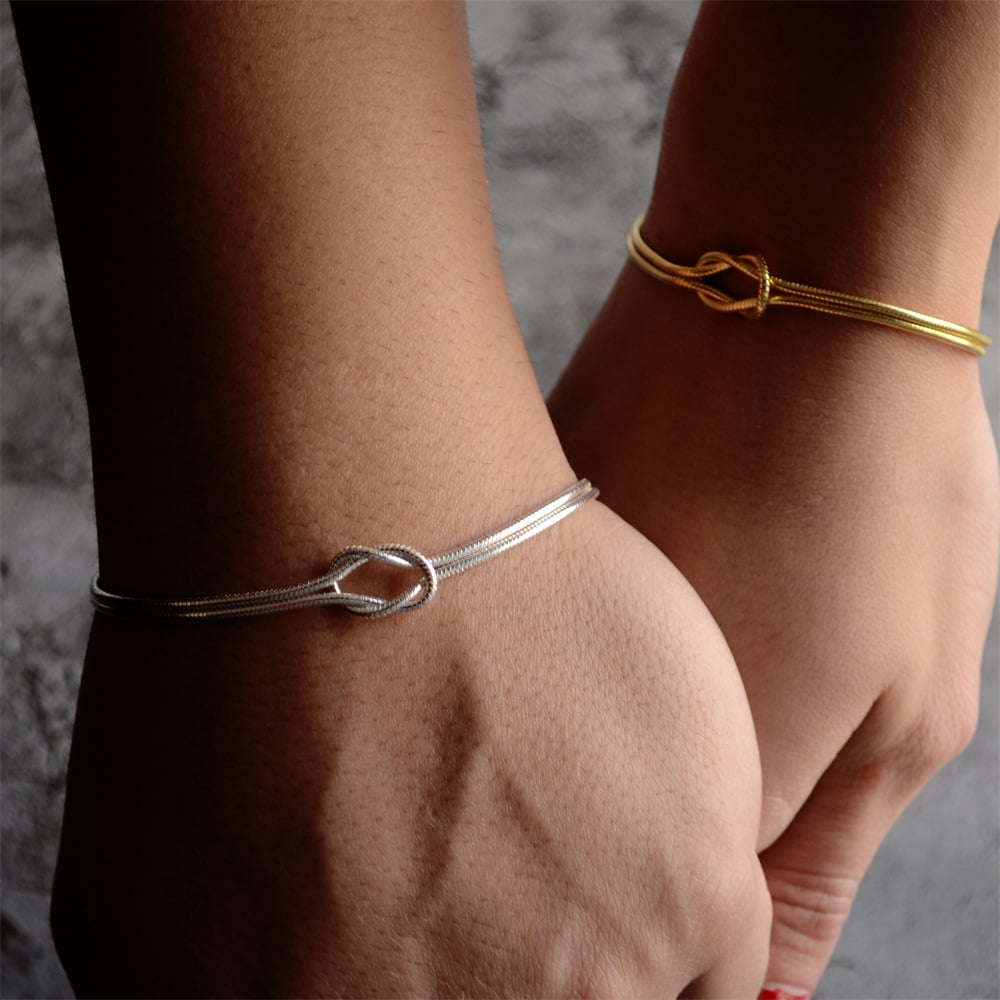 Bracciale con fiocco
