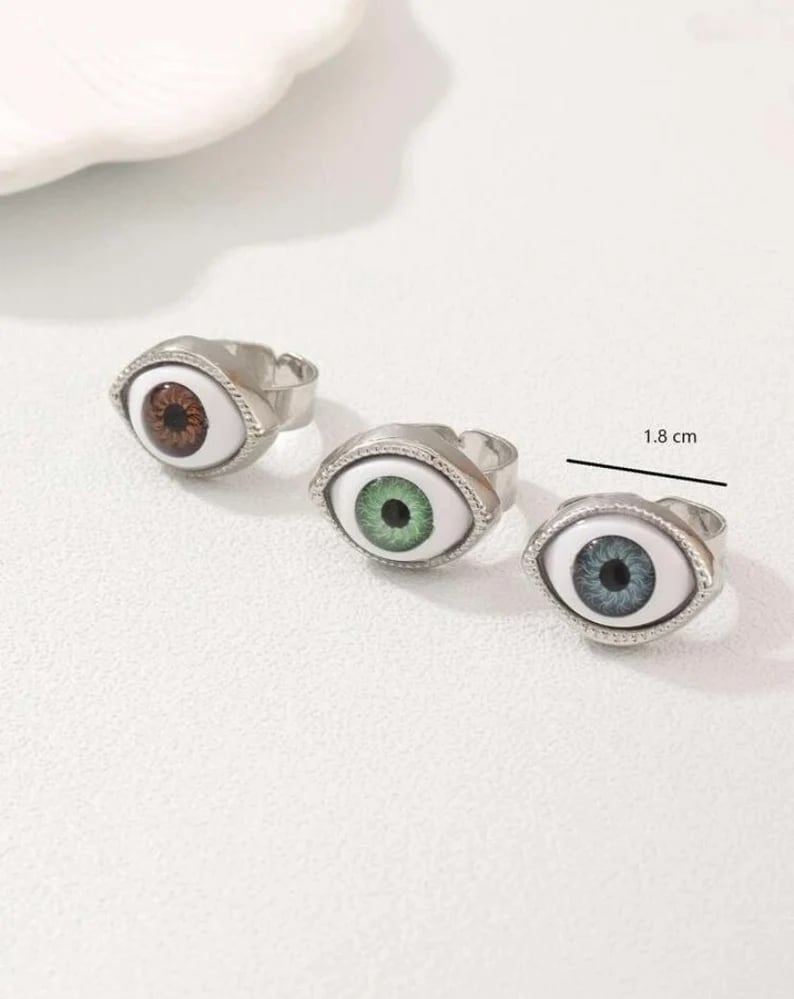 Big eyes ring