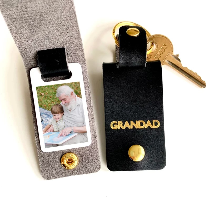 Personalised Nanny Photo Keyring
