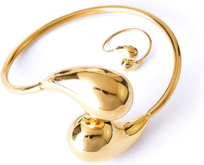 Gold Tear Drop Bracelet