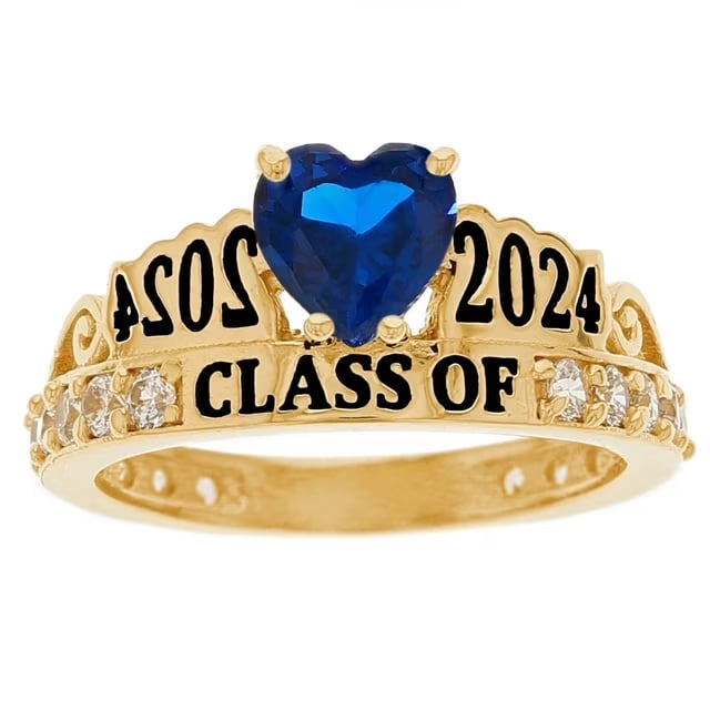 2025 Graduation Heart Ring
