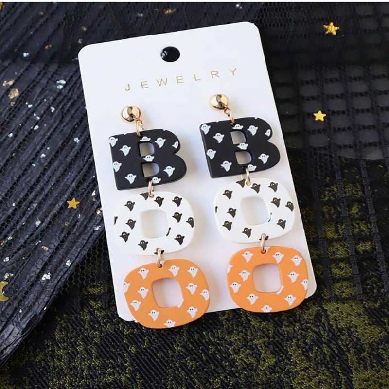Halloween Ghost Fashion Earrings